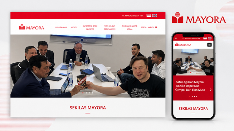 Mayora Website Redesign Amorfati Idea Indonesia